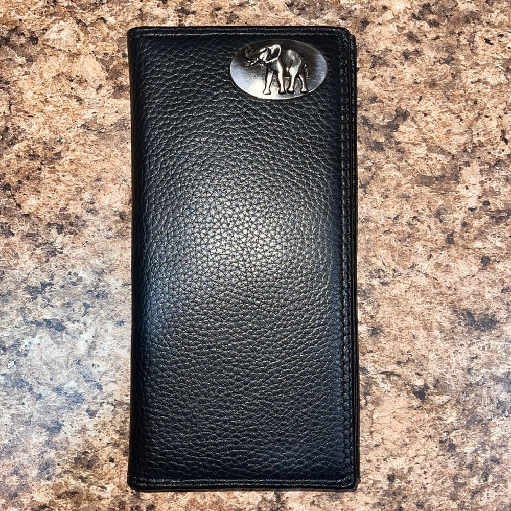 🐘 Like New Leather University of Alabama Wallet 🐘